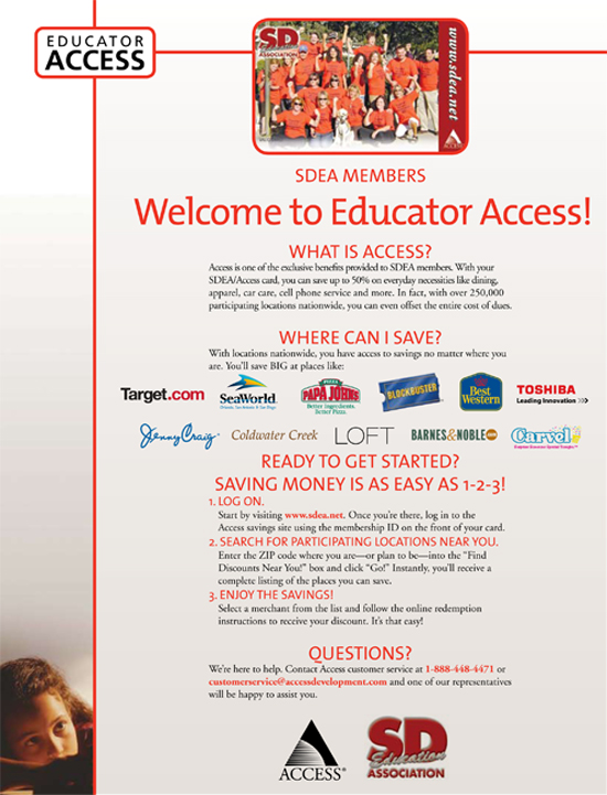 2009-2010 Welcome Flyer SDEA San Diego