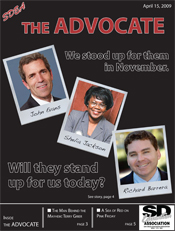 SDEA Adocate April 2009 Cover for Website