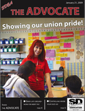 SDEA Advocate January 2009 Cover for Website