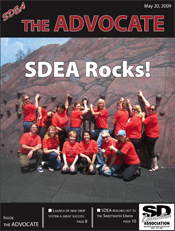 SDEA Advocate May 2009 Cover for Website