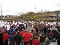 Over 1,000 educators, parents and community members rallied to demand that SDUSD accept SDEA's fair bargaining proposal.