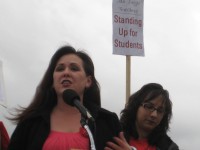 Central Labor Council Secretary-Treasurer Lorena Gonzalez encouraged the District to accept SDEA's proposal.