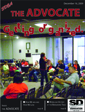 SDEA Advocate December 2009 Cover for Website